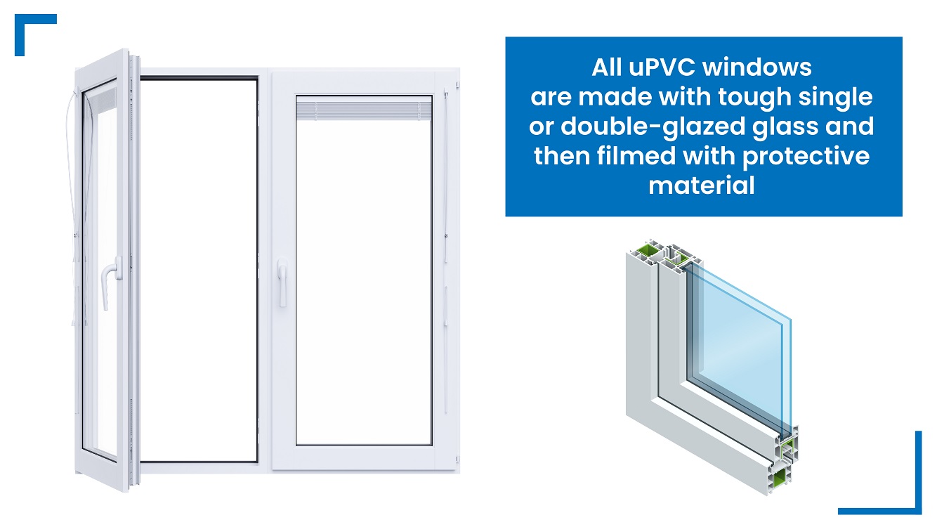 All uPVC windows are made