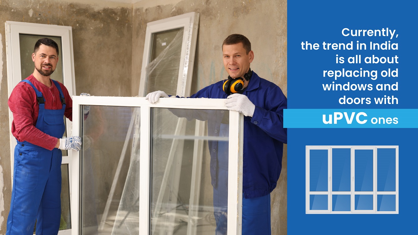 Replacing old Windows and Doors with uPVC ones