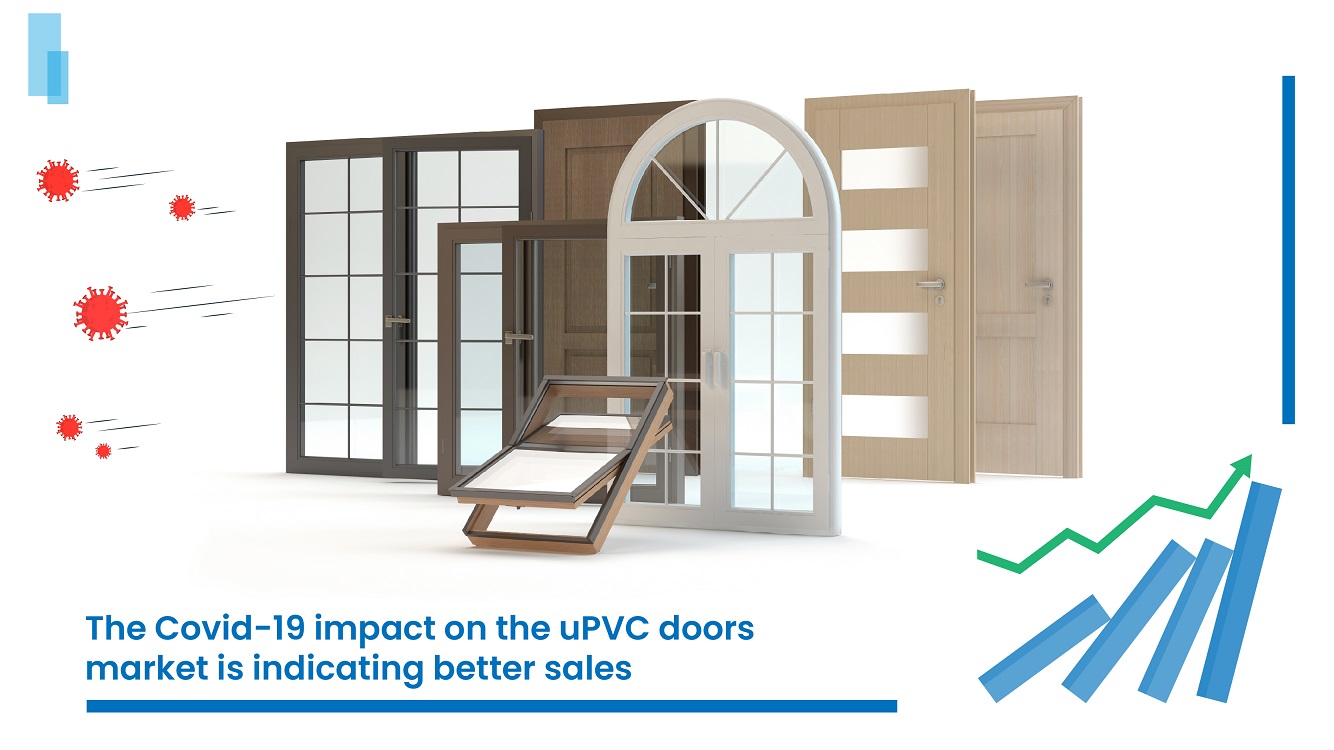 The Covid-19 impact on the uPVC doors market is indicating better sales