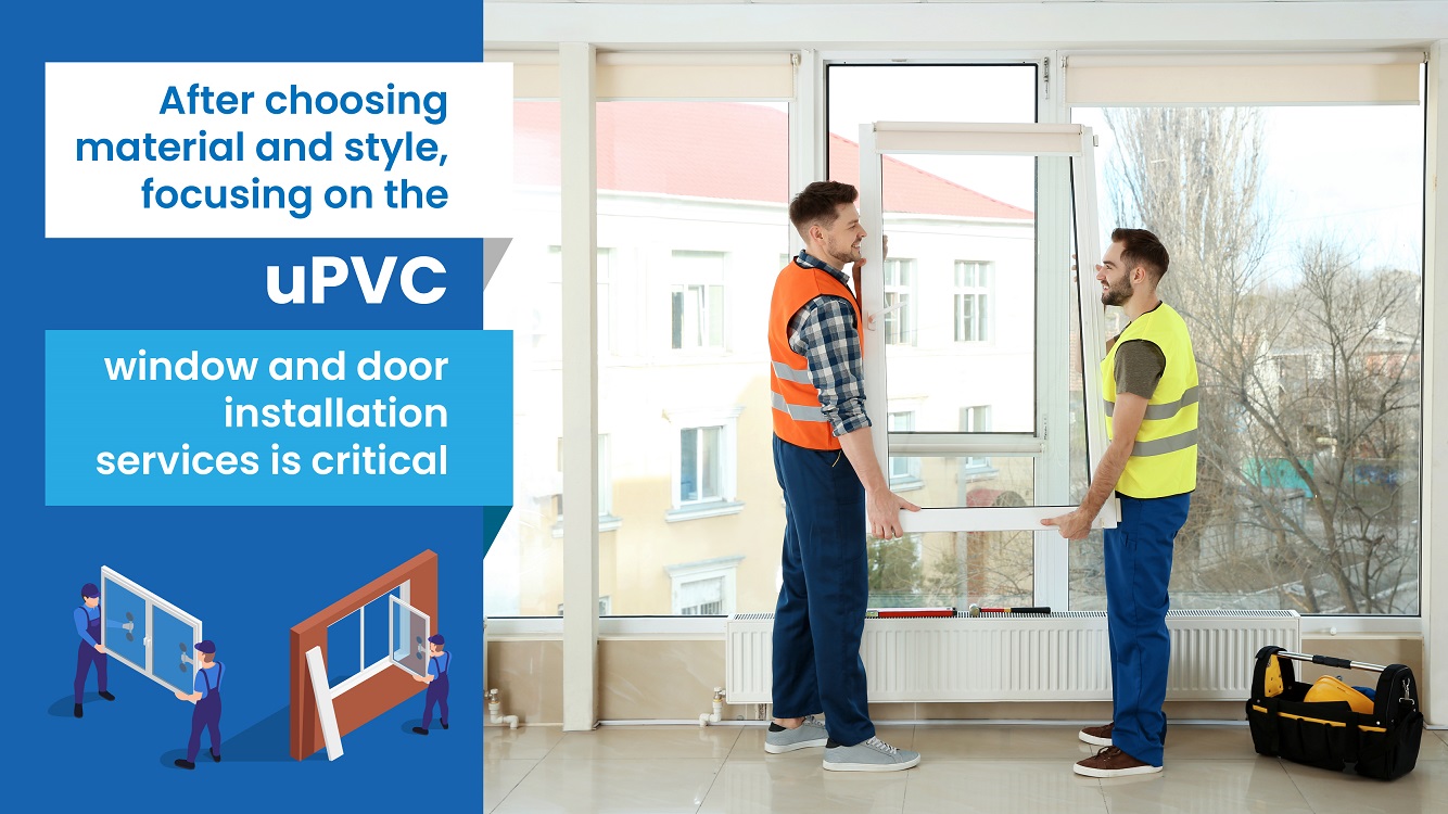 uPVC window and door installation services