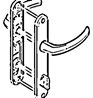 sliding-door-espag-set-1800mm-l-type-handle Complete sets